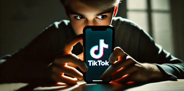 person on tik tok